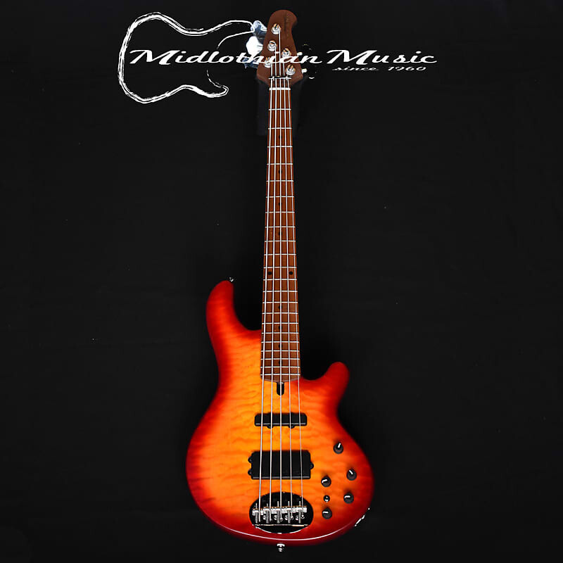 Басс гитара Lakland Skyline 55-02 Deluxe Bass Guitar - Satin Cherryburst 
Басс гитара Lakland Skyline 55-02 Deluxe Bass Guitar - Satin Cherryburst