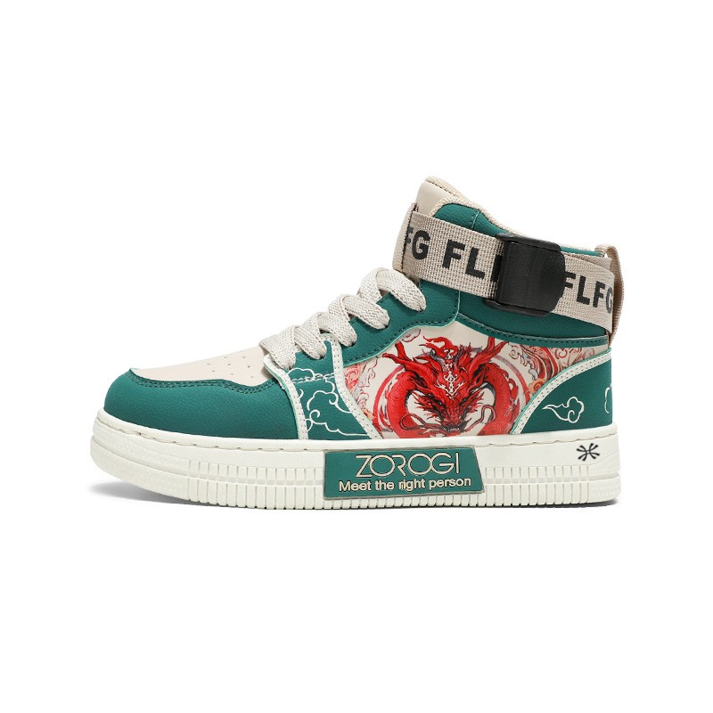 Детские высокие кроссовки для скейтбординга Kids' YUZHAOLIN, бежевый/зеленый
Детские высокие кроссовки для скейтбординга Kids' YUZHAOLIN, бежевый/зеленый