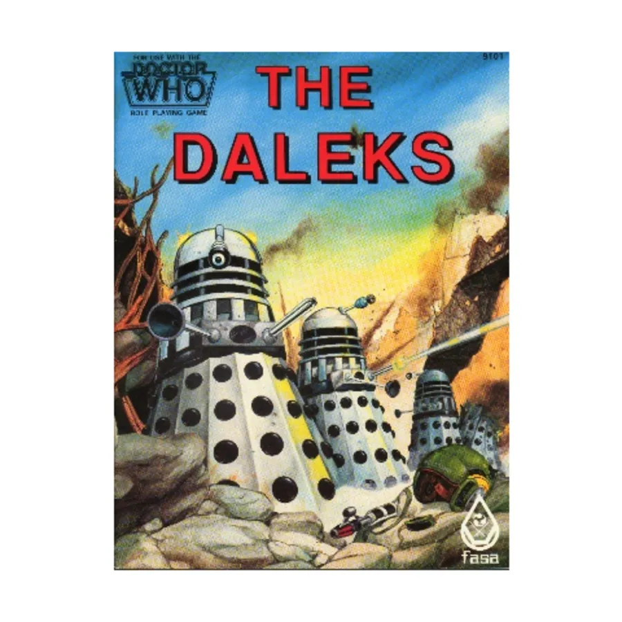 Daleks, Doctor Who (FASA), мягкая обложка
Daleks, Doctor Who (FASA), мягкая обложка
