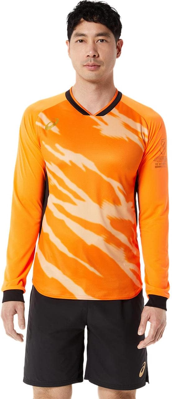 Мужская волейбольная футболка ASICS Dry Print с коротким рукавом, оранжевый
Мужская волейбольная футболка ASICS Dry Print с коротким рукавом, оранжевый