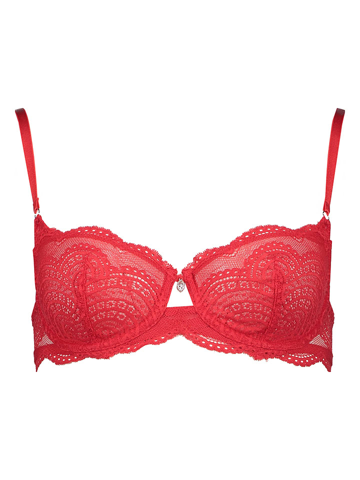 Бюстгальтер-балконеты LASCANA, красный
Бюстгальтер-балконеты LASCANA, красный