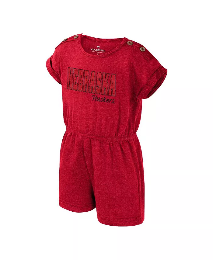Детский комбинезон Scarlet Nebraska Huskers Cinder для девочек Colosseum
Детский комбинезон Scarlet Nebraska Huskers Cinder для девочек Colosseum