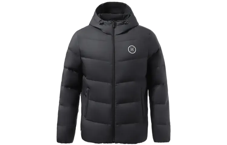 Wade Collection Пуховик мужской черный Lining, черный 
Wade Collection Пуховик мужской черный Lining, черный