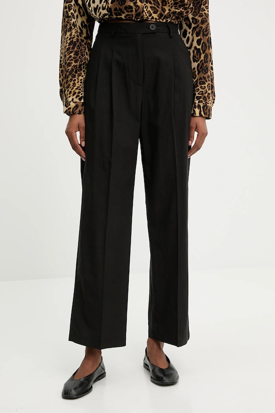 Хлопковые брюки Answear.Lab, черный 
Хлопковые брюки Answear.Lab, черный