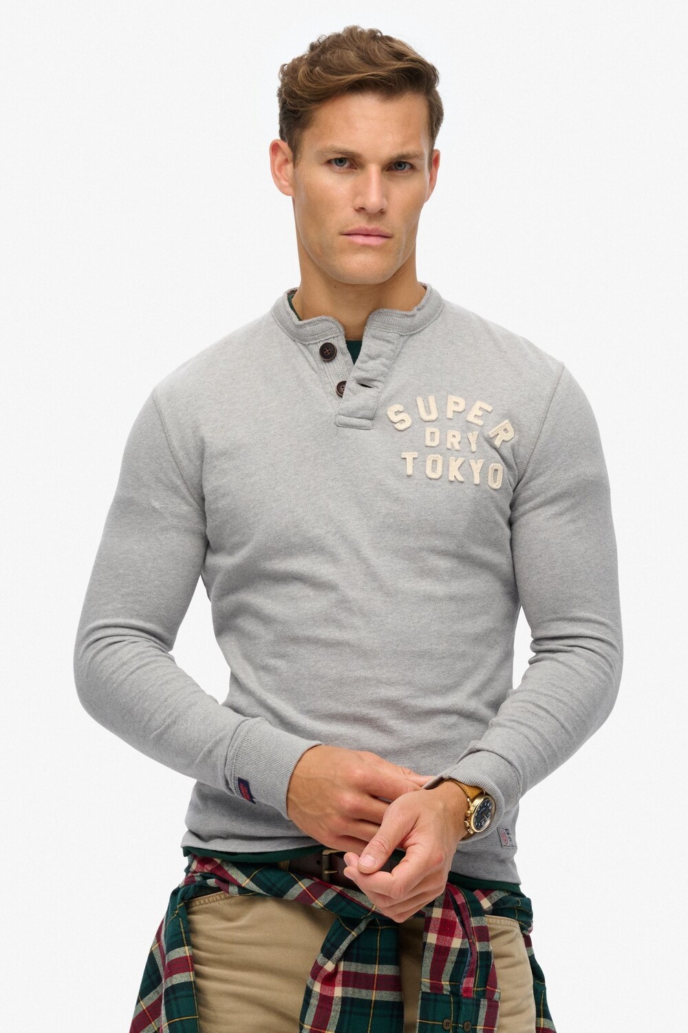 Дедушка винтажная спортивная футболка с длинным рукавом из 100% хлопка Superdry, серый
Дедушка винтажная спортивная футболка с длинным рукавом из 100% хлопка Superdry, серый