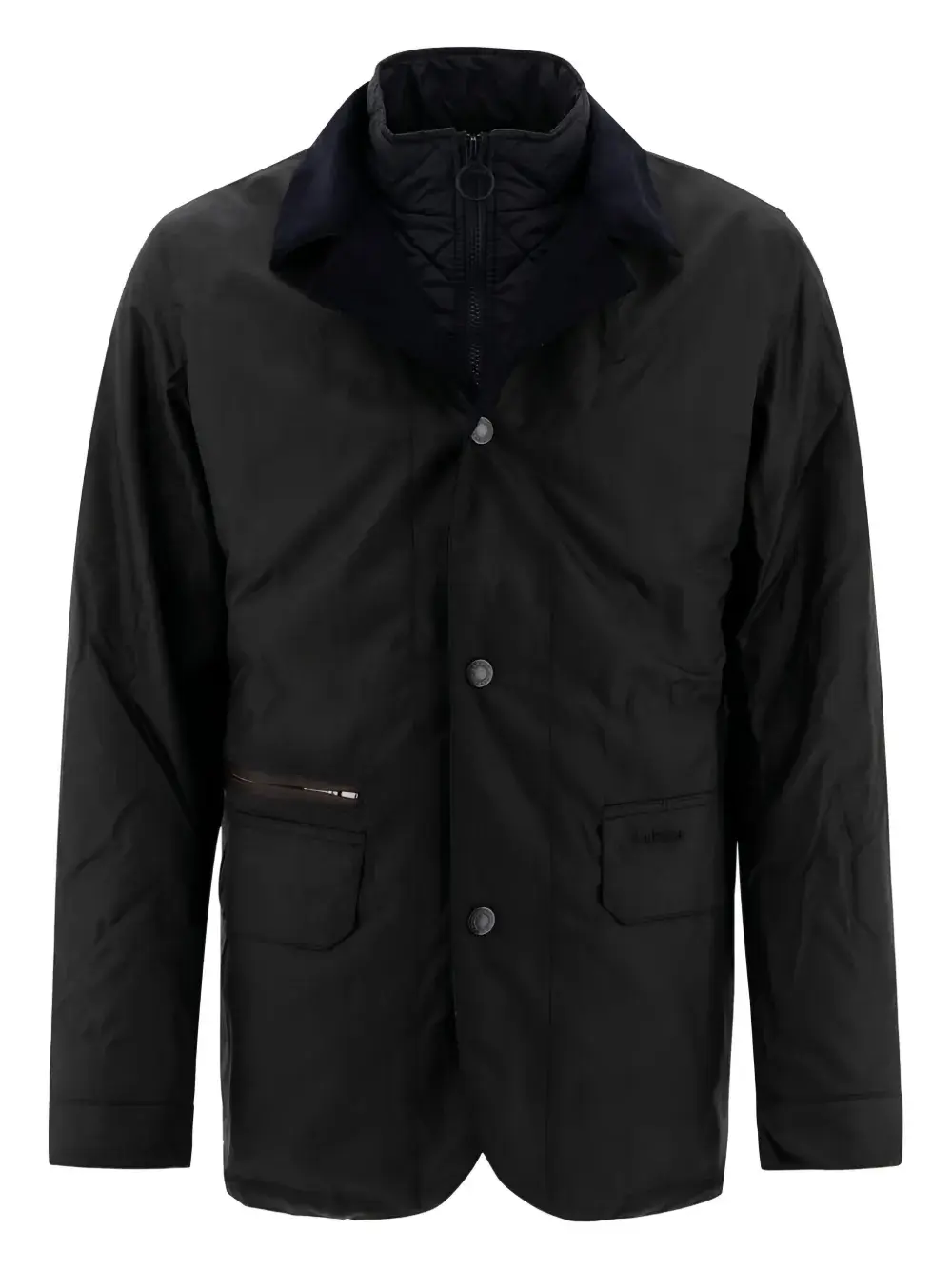 Стеганая куртка с вельветовым воротником Barbour, синий
Стеганая куртка с вельветовым воротником Barbour, синий