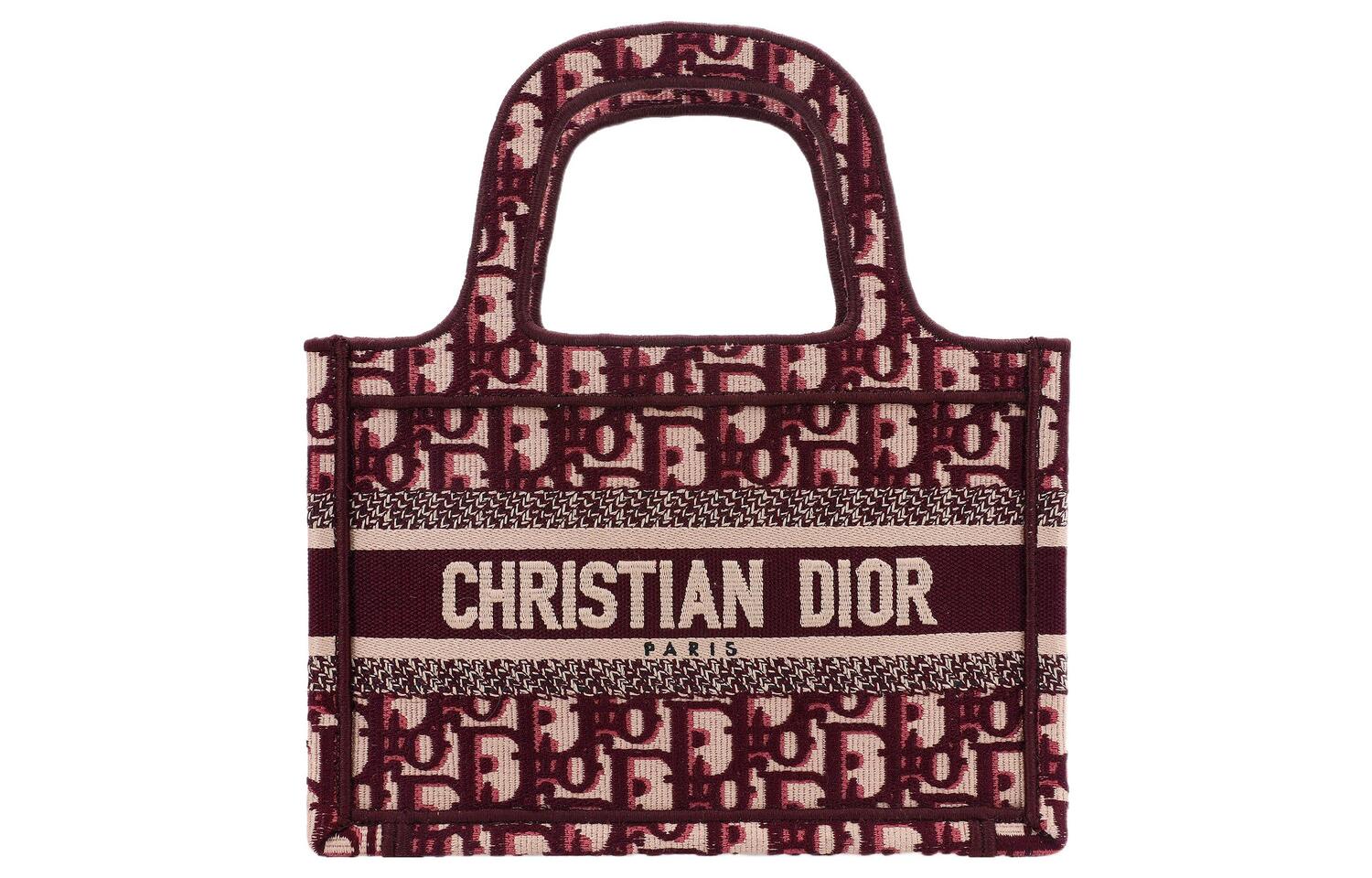 DIOR Кожаная сумка шоппер мини женская бордовая
DIOR Кожаная сумка шоппер мини женская бордовая