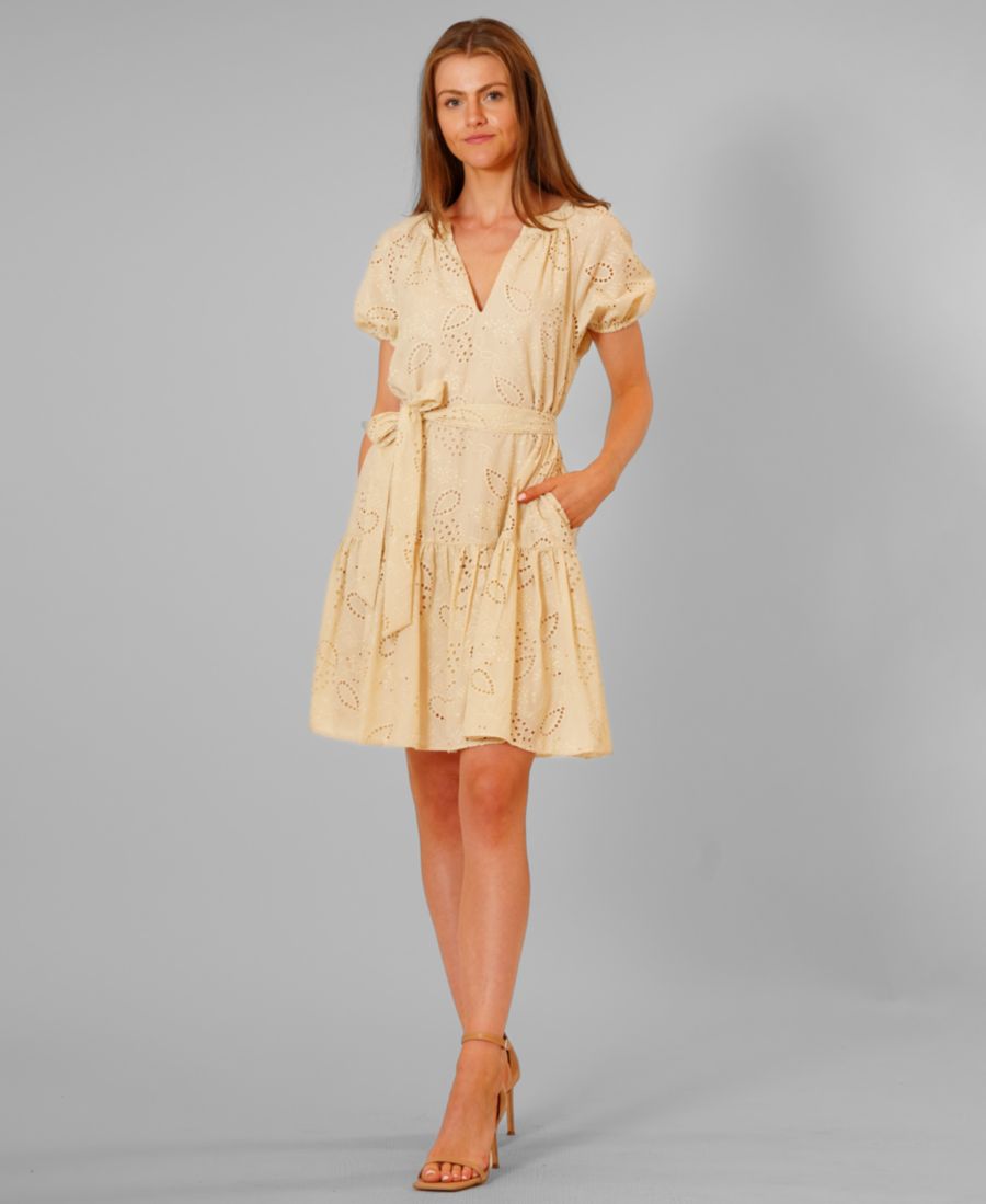 Женское короткое платье с пышными рукавами и V-образным вырезом julia jordan, Ivory
Женское короткое платье с пышными рукавами и V-образным вырезом julia jordan, Ivory