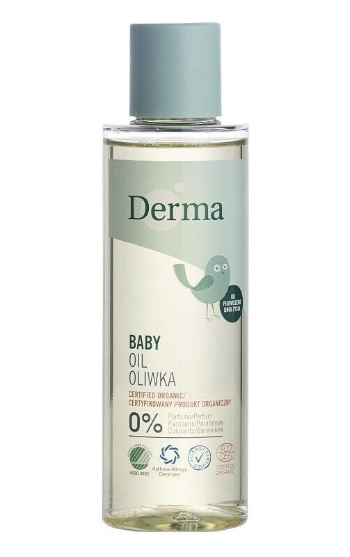 Derma Eco Baby детское масло, 150 ml
Derma Eco Baby детское масло, 150 ml