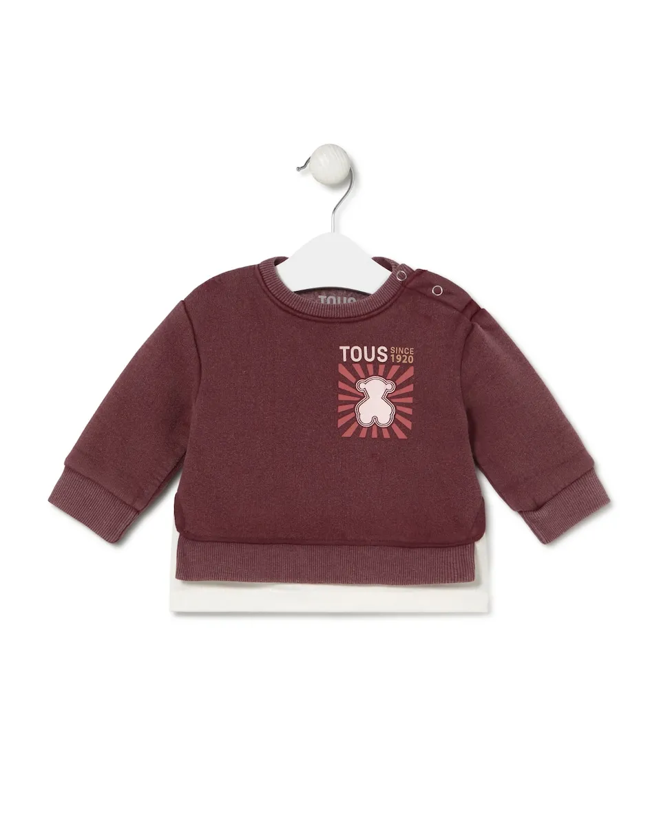 Детская хлопковая толстовка TOUS с 1920 года Tous, гранатовый
Детская хлопковая толстовка TOUS с 1920 года Tous, гранатовый