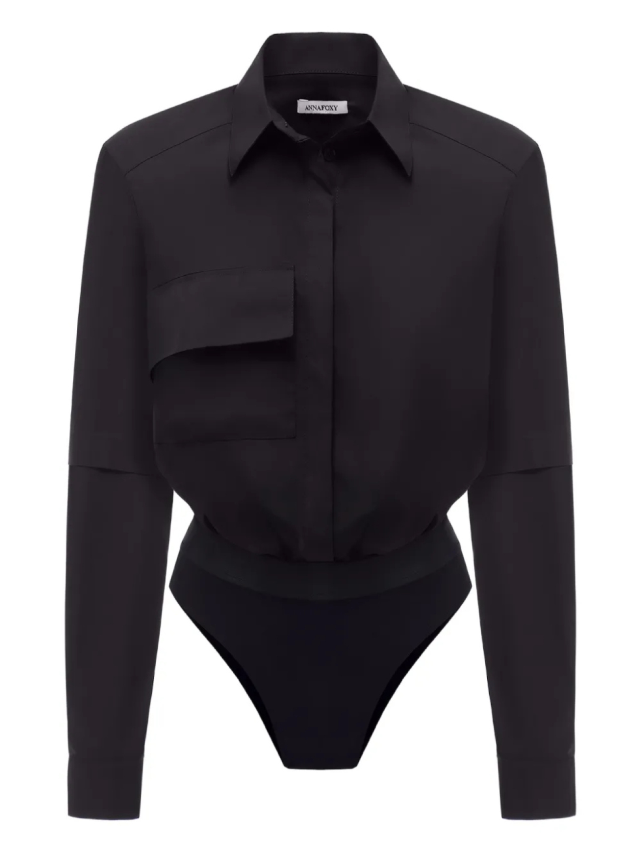 Рубашка-боди ANNAFOXY, черный
Рубашка-боди ANNAFOXY, черный