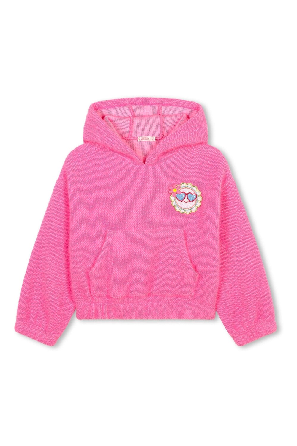 Пушистая текстурированная толстовка с капюшоном Billieblush, розовый
Пушистая текстурированная толстовка с капюшоном Billieblush, розовый