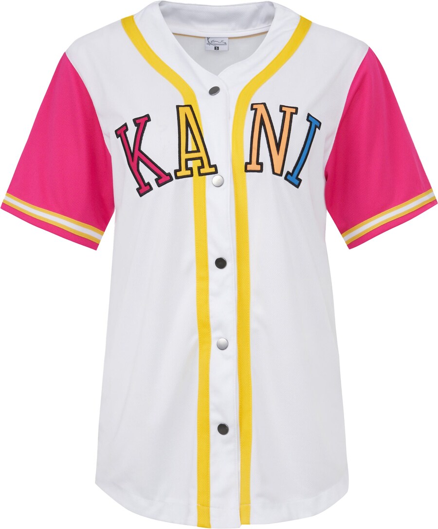 Классический топ Karl Kani Shirt, белый
Классический топ Karl Kani Shirt, белый