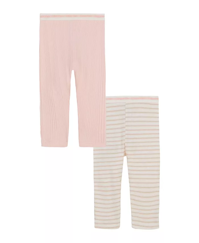 Детские подтягивающиеся штанишки для девочек, 2 штуки, гребенный хлопок Calvin Klein
Детские подтягивающиеся штанишки для девочек, 2 штуки, гребенный хлопок Calvin Klein