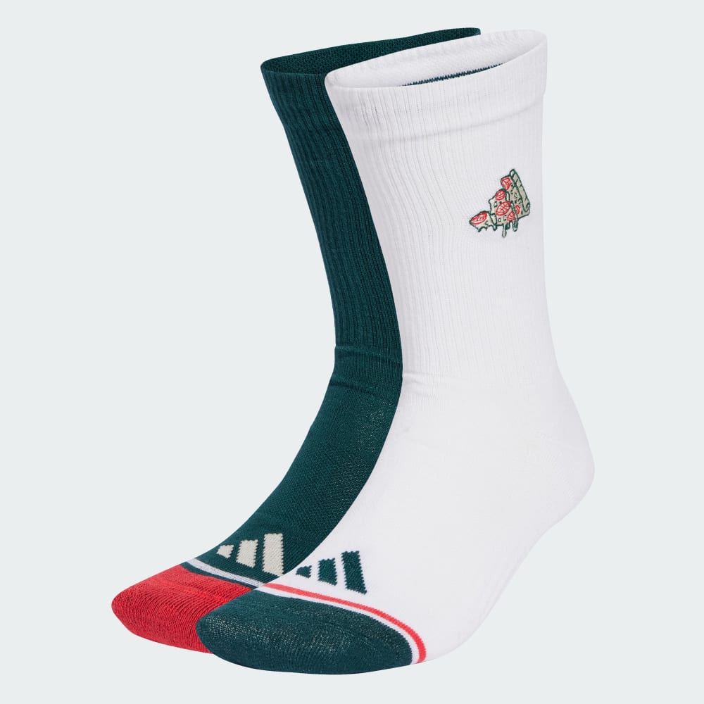 Носки Adidas Pizza Sock 1 Pair Pack, цвет White/Aurora Ivy/Wonder White
Носки Adidas Pizza Sock 1 Pair Pack, цвет White/Aurora Ivy/Wonder White