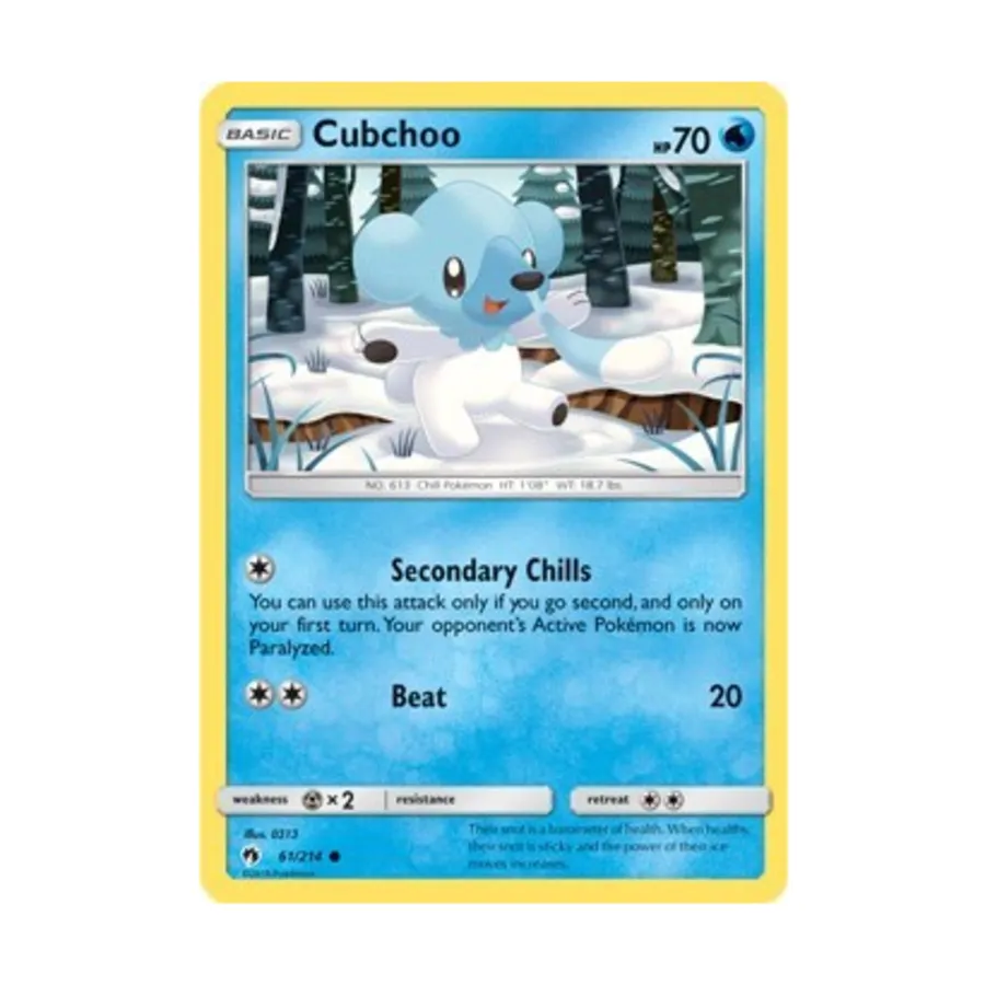 CCG Кубчу (C) #61, Pokemon - SM - Lost Thunder - Singles
CCG Кубчу (C) #61, Pokemon - SM - Lost Thunder - Singles