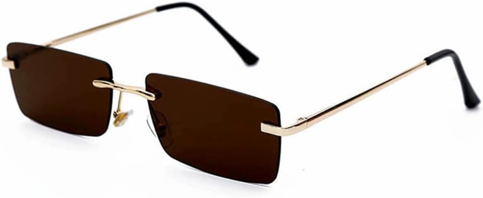 Женские прямоугольные солнцезащитные очки в стиле ретро, мужские солнцезащитные очки без оправы, поляризованные, с градиентным стеклом, защита от УФ-излучения UV400 VFDHN, Gray Brown
Женские прямоугольные солнцезащитные очки в стиле ретро, мужские солнцезащитные очки без оправы, поляризованные, с градиентным стеклом, защита от УФ-излучения UV400 VFDHN, Gray Brown