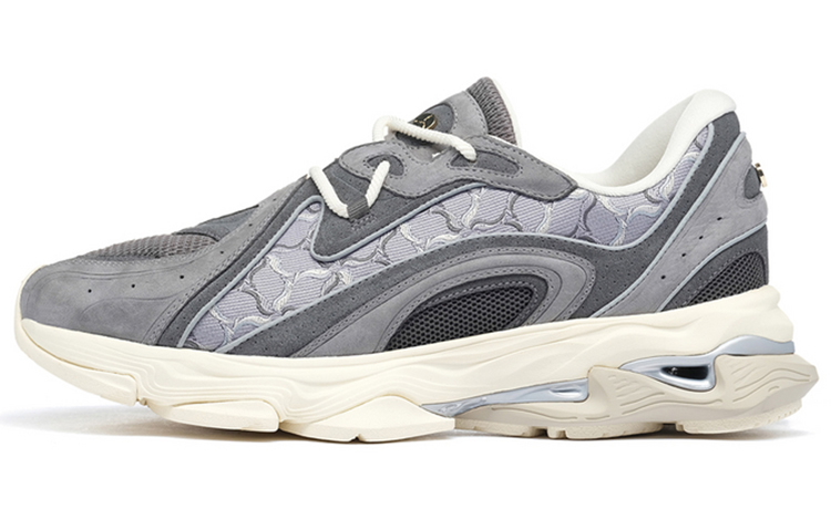 Кроссовки Lava Anti-Slip, износостойкие, низкие, повседневные, серые, мужские LI-NING 1990, Haze Gray
Кроссовки Lava Anti-Slip, износостойкие, низкие, повседневные, серые, мужские LI-NING 1990, Haze Gray