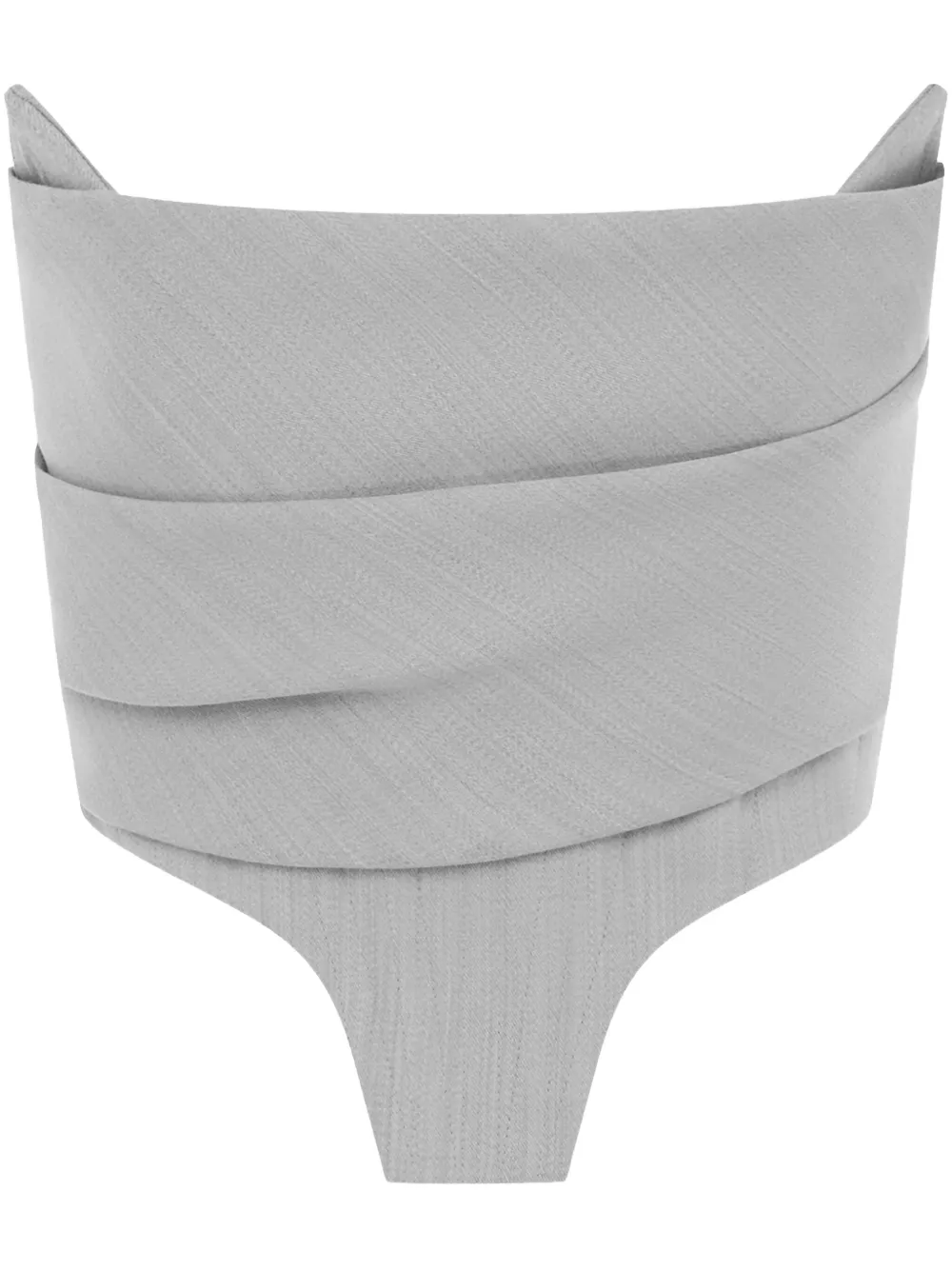 Корсетный топ без бретелек Alex Perry, серый
Корсетный топ без бретелек Alex Perry, серый