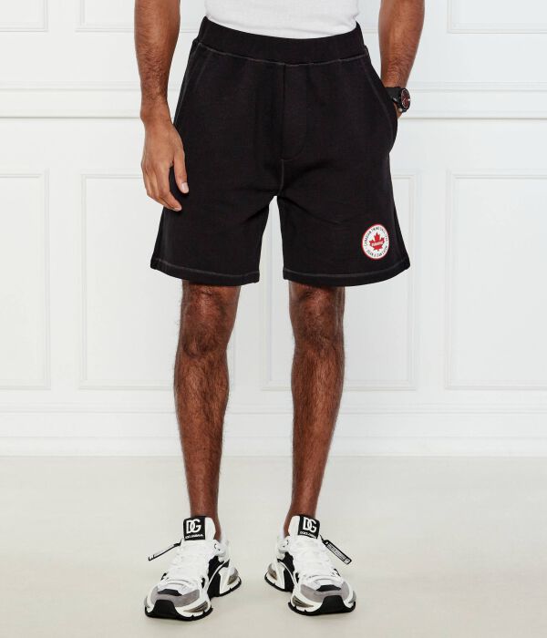 Шорты Relaxed fit Dsquared2, черный
Шорты Relaxed fit Dsquared2, черный