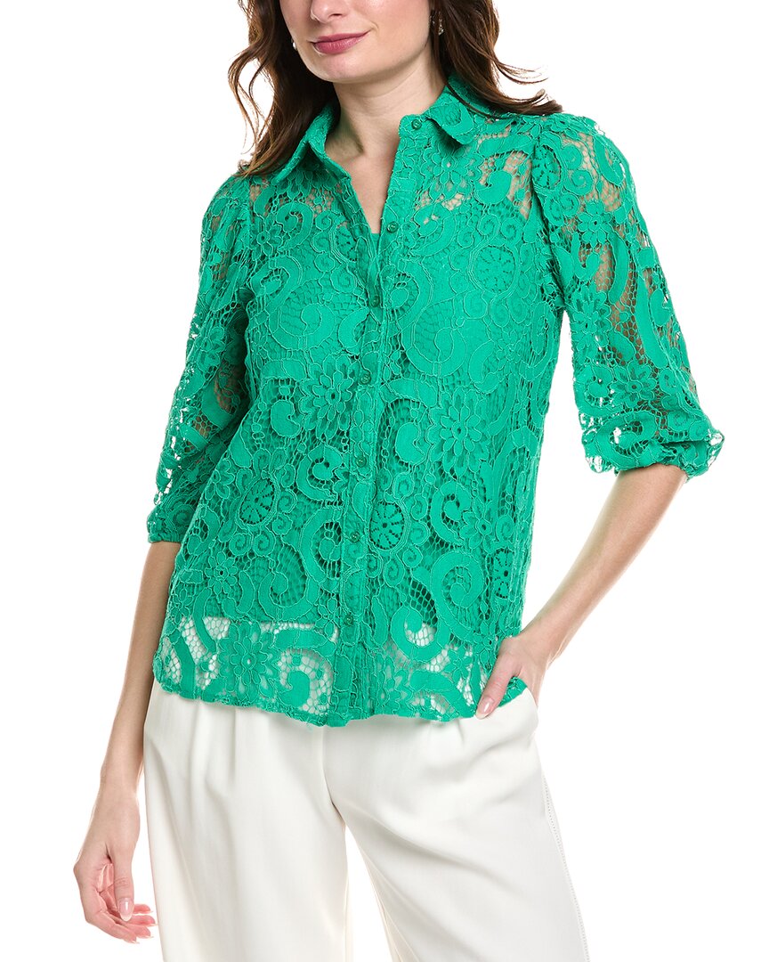 Nanette Nanette Lepore Блузка из кружева, зеленый
Nanette Nanette Lepore Блузка из кружева, зеленый
