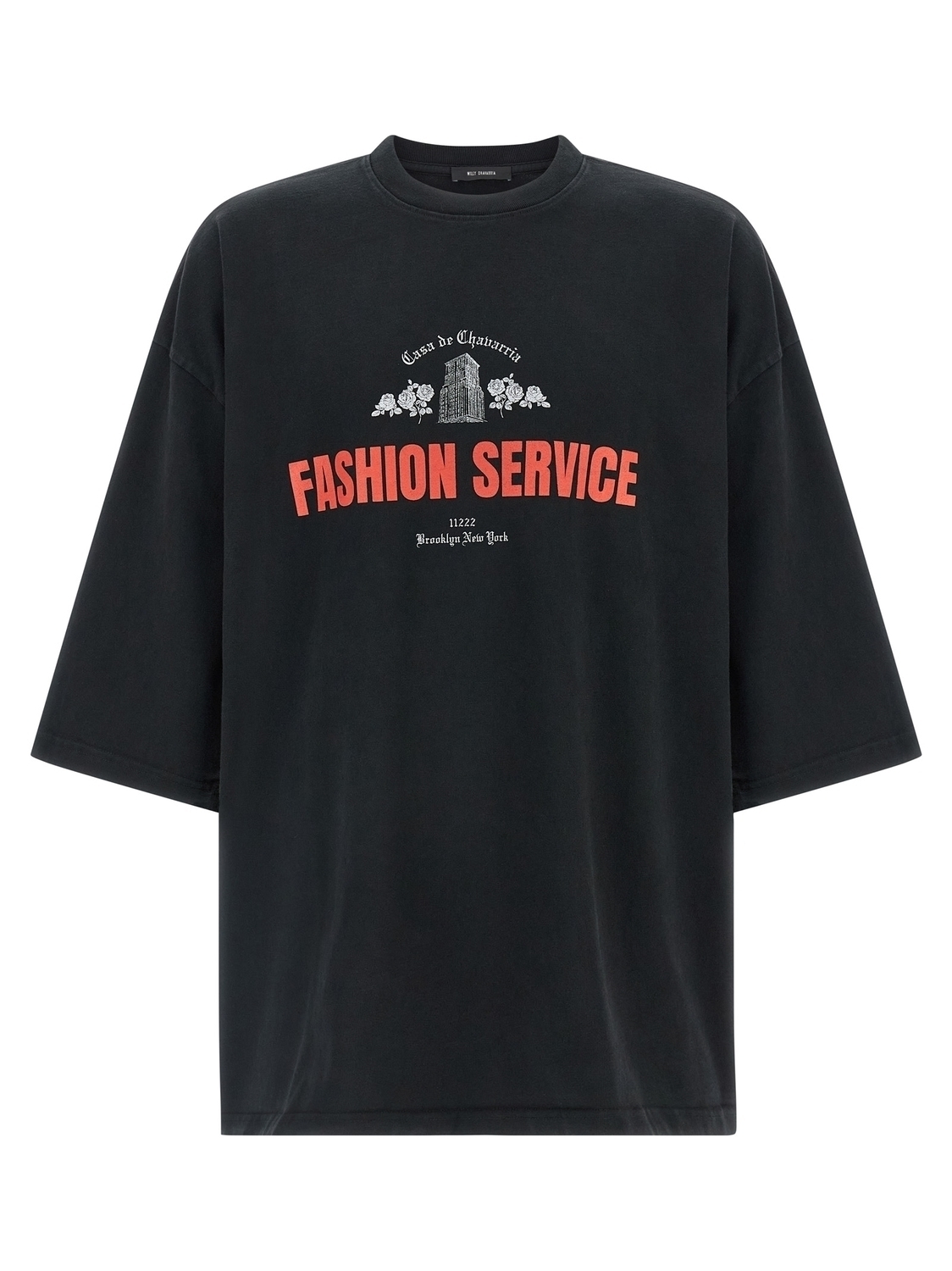 Футболка «Casa de Chavarria Buffalo» Willy Chavarria, черный
Футболка «Casa de Chavarria Buffalo» Willy Chavarria, черный