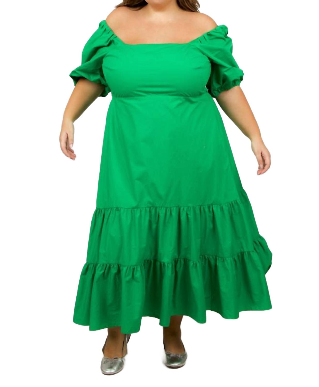 Платье Cynthia - плюс в цвете келли зеленый Tanya Taylor
Платье Cynthia - плюс в цвете келли зеленый Tanya Taylor