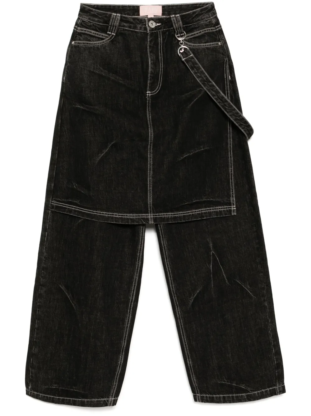 Многослойные джинсы BAPY BY *A BATHING APE, черный 
Многослойные джинсы BAPY BY *A BATHING APE, черный