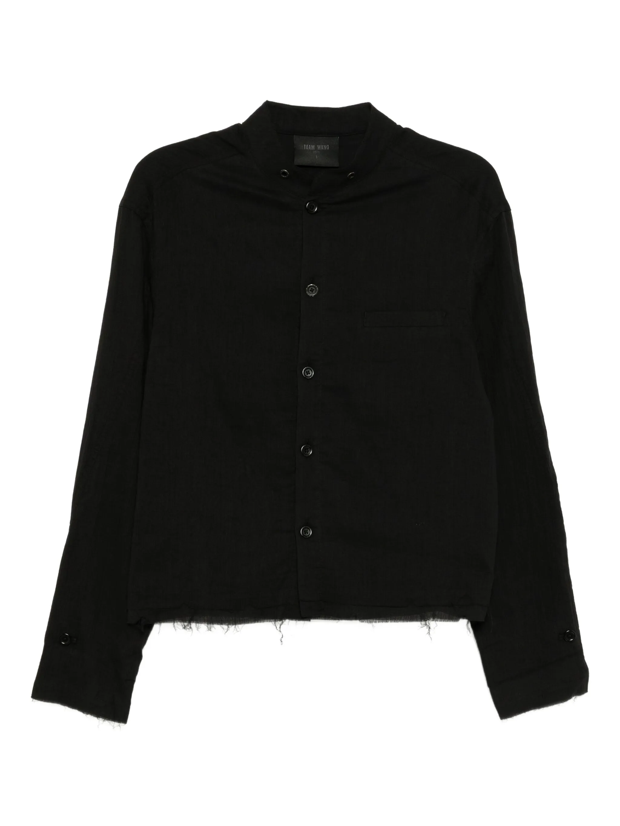 Фактурная рубашка Team Wang Design, черный
Фактурная рубашка Team Wang Design, черный