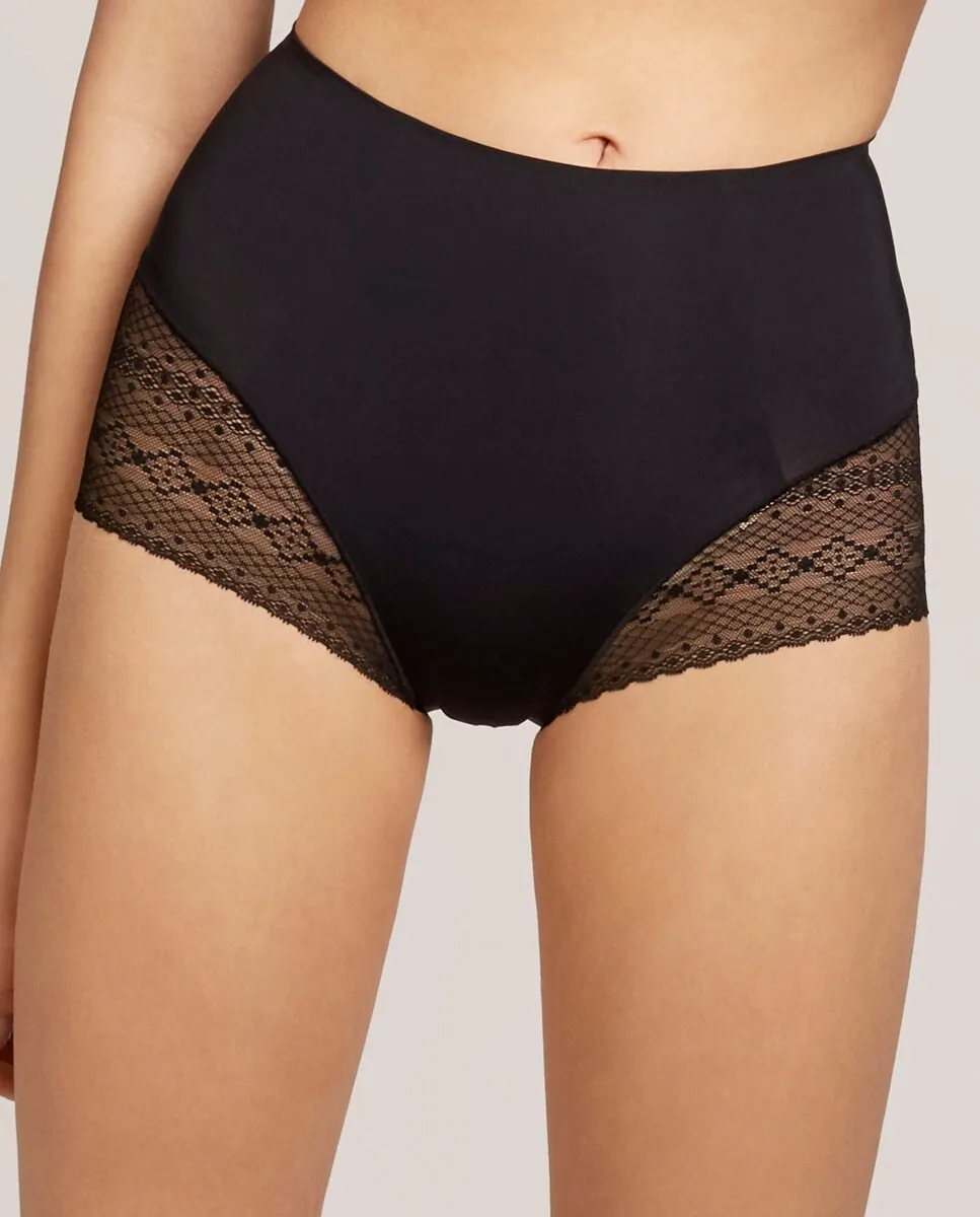 Высокие трусики с эффектом плоского живота Gisela, черный
Высокие трусики с эффектом плоского живота Gisela, черный