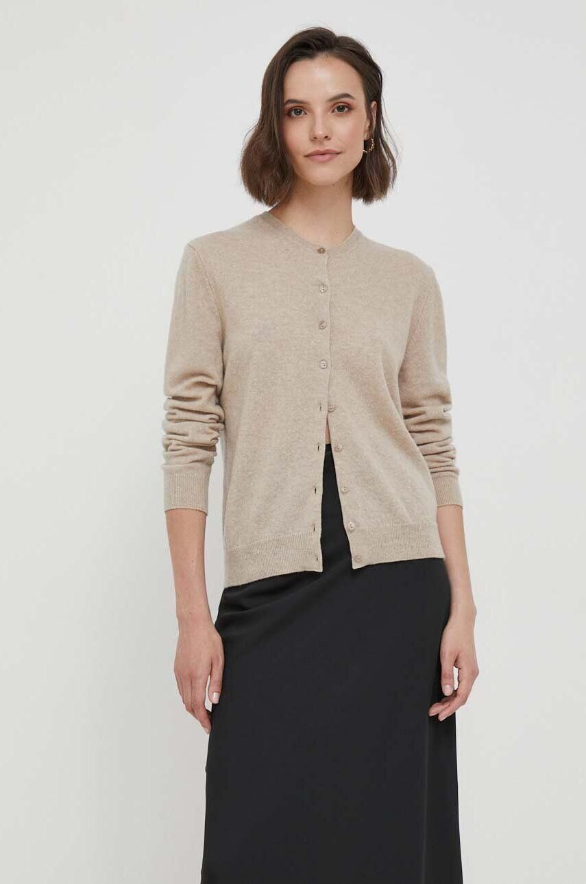 Шерстяной кардиган United Colors of Benetton, бежевый
Шерстяной кардиган United Colors of Benetton, бежевый