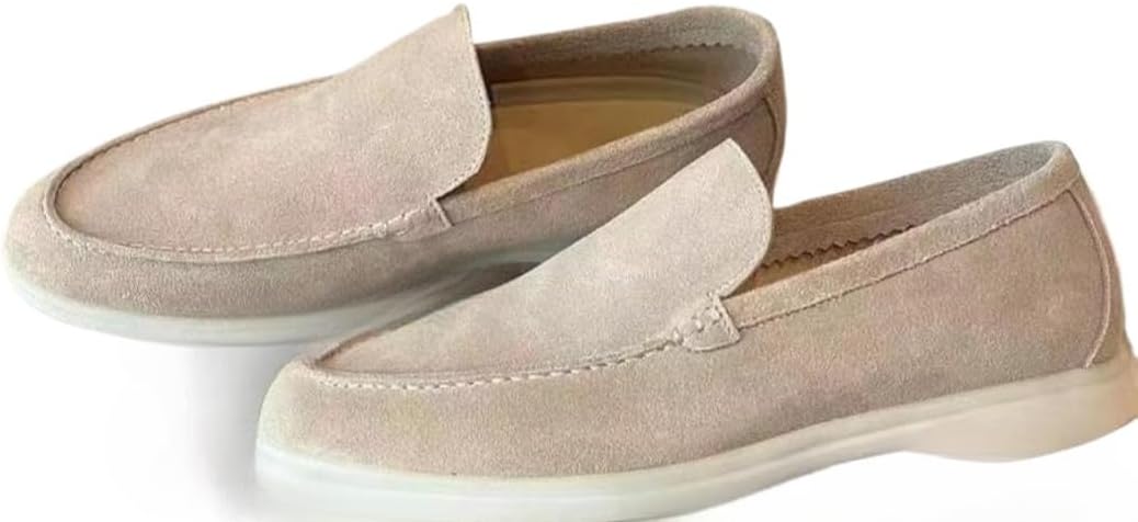 Мужские замшевые лоферы-мокасины без шнурков для лета, легкие и дышащие, плоские повседневные туфли, прогулок и оксфорды Eimeinuosy, хаки
Мужские замшевые лоферы-мокасины без шнурков для лета, легкие и дышащие, плоские повседневные туфли, прогулок и оксфорды Eimeinuosy, хаки