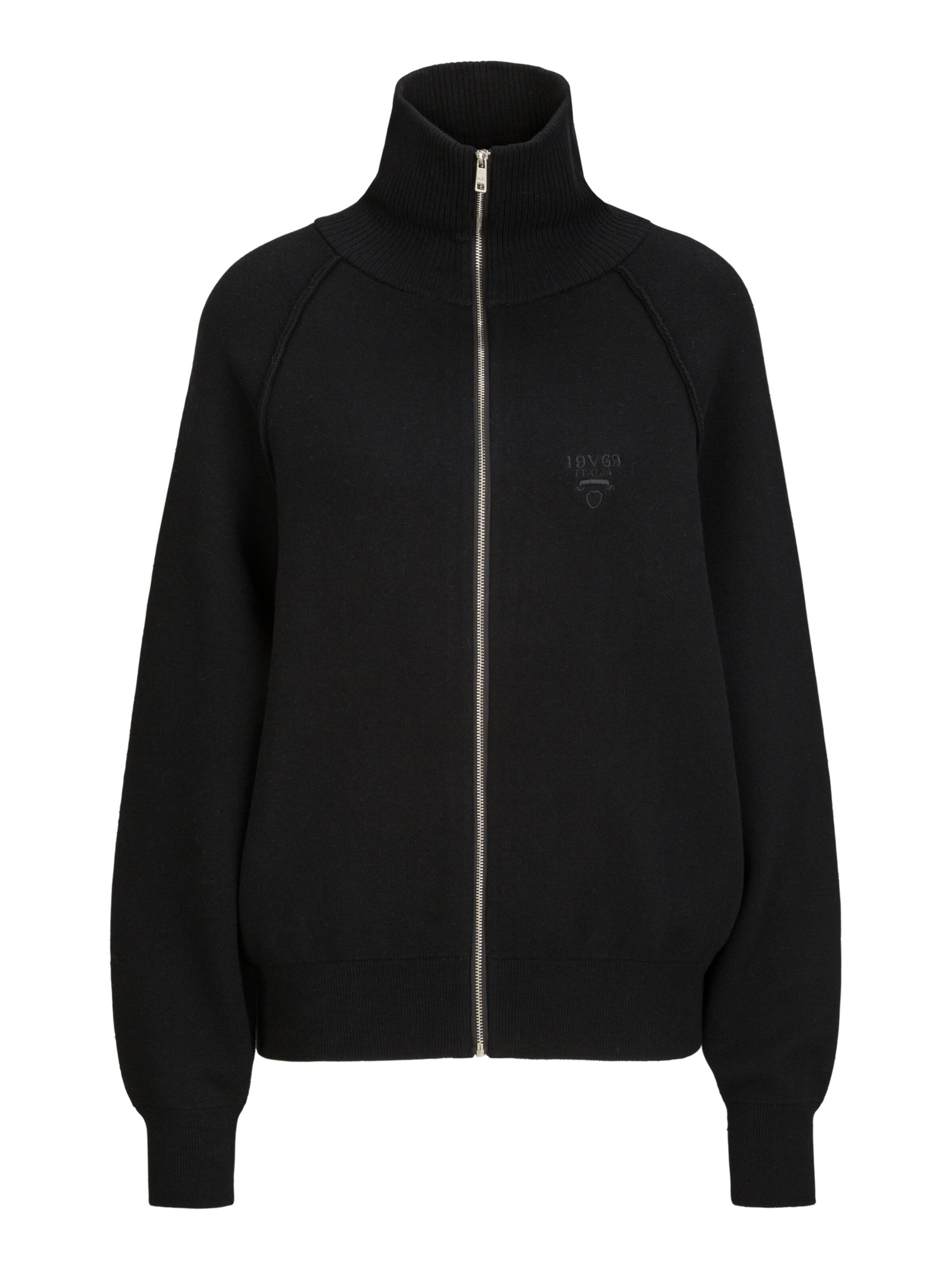 19V69 ITALIA Кардиган 'Almira' вязаный, черный
19V69 ITALIA Кардиган 'Almira' вязаный, черный