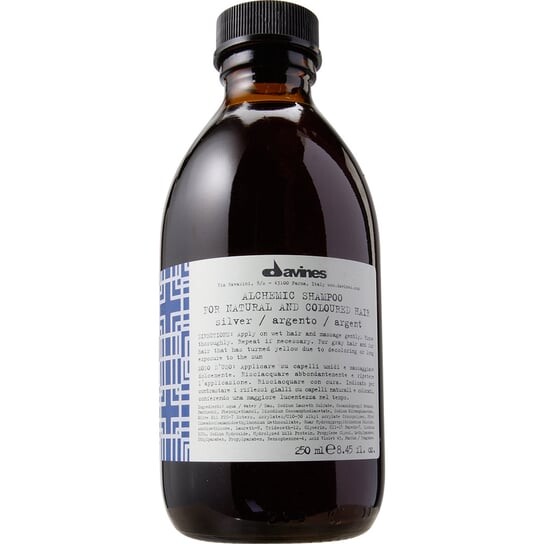 Шампунь для светлых и седых волос 280мл Davines Alchemic Silver
Шампунь для светлых и седых волос 280мл Davines Alchemic Silver