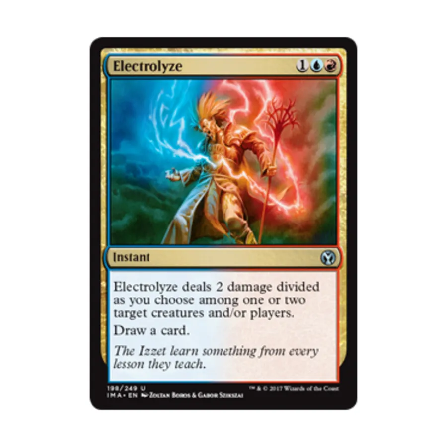 CCG Электролиз (U), MTG - Iconic Masters
CCG Электролиз (U), MTG - Iconic Masters