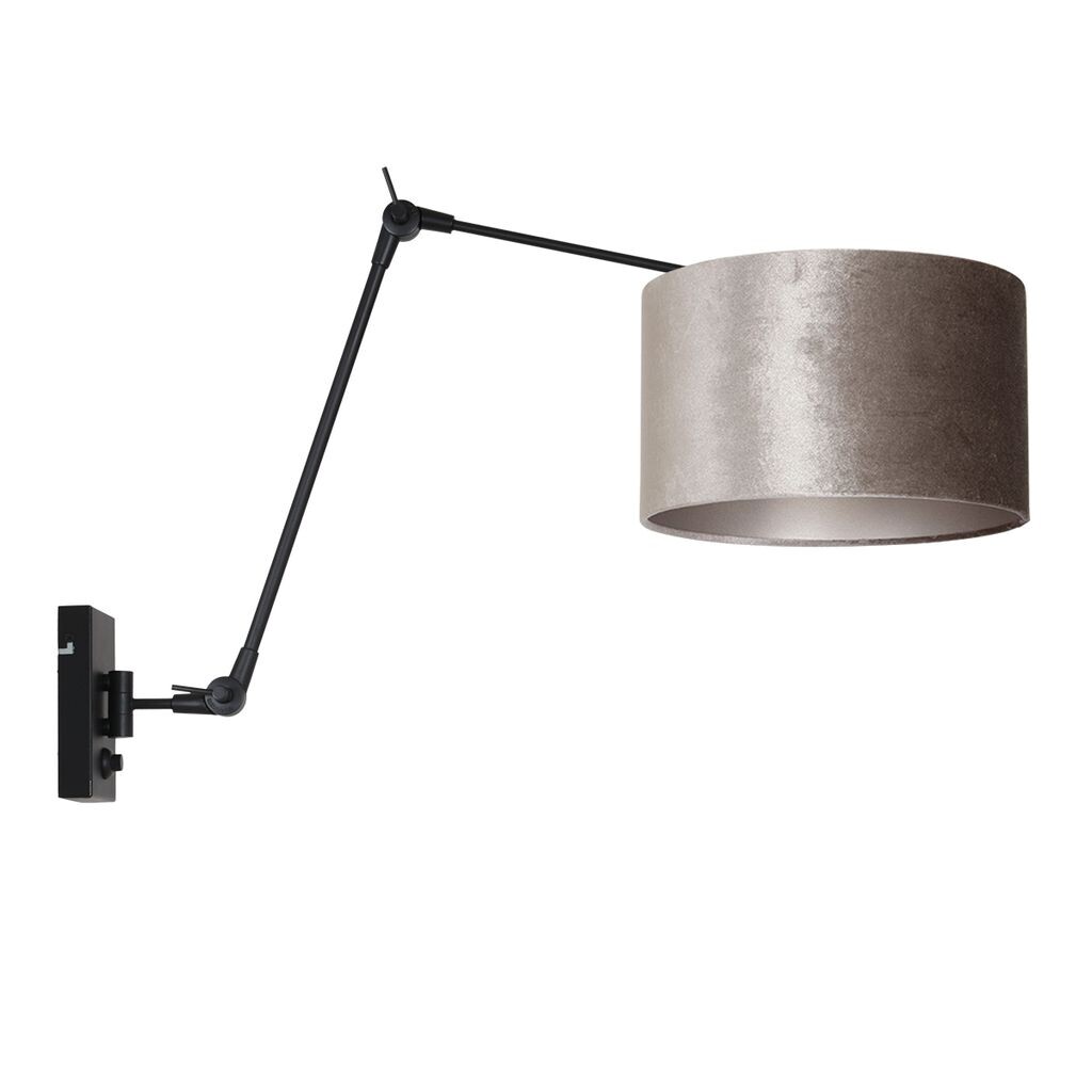 Настенный светильник Steinhauer Prestige Chic, 1 лампочка, матовый черный/цинковый, 80x30см
Настенный светильник Steinhauer Prestige Chic, 1 лампочка, матовый черный/цинковый, 80x30см