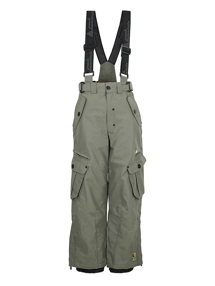 Лыжные брюки Peak Mountain, хаки 
Лыжные брюки Peak Mountain, хаки