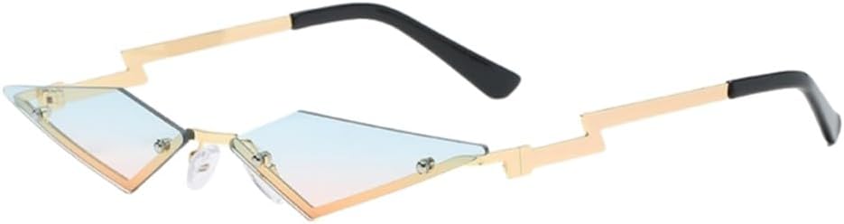 Популярные солнцезащитные очки в уличном стиле, модель «кошачий глаз», модные разноцветные солнцезащитные очки для вечеринок, солнцезащитные очки без оправы UJNHGQ, Gold Blue Pink
Популярные солнцезащитные очки в уличном стиле, модель «кошачий глаз», модные разноцветные солнцезащитные очки для вечеринок, солнцезащитные очки без оправы UJNHGQ, Gold Blue Pink