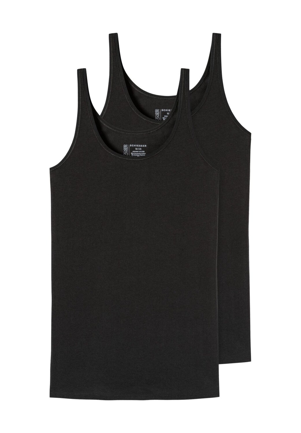 Майка «95/5», 2 шт., овальный вырез, однотонная, для женщин SCHIESSER, цвет Scharz
Майка «95/5», 2 шт., овальный вырез, однотонная, для женщин SCHIESSER, цвет Scharz