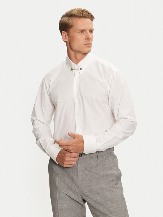 Рубашка современного кроя Hugo, белый 
Рубашка современного кроя Hugo, белый
