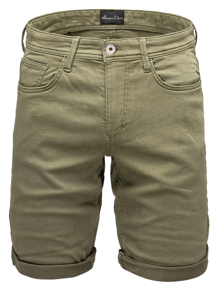 Тканевые шорты Amaci&Sons, оливковый
Тканевые шорты Amaci&Sons, оливковый