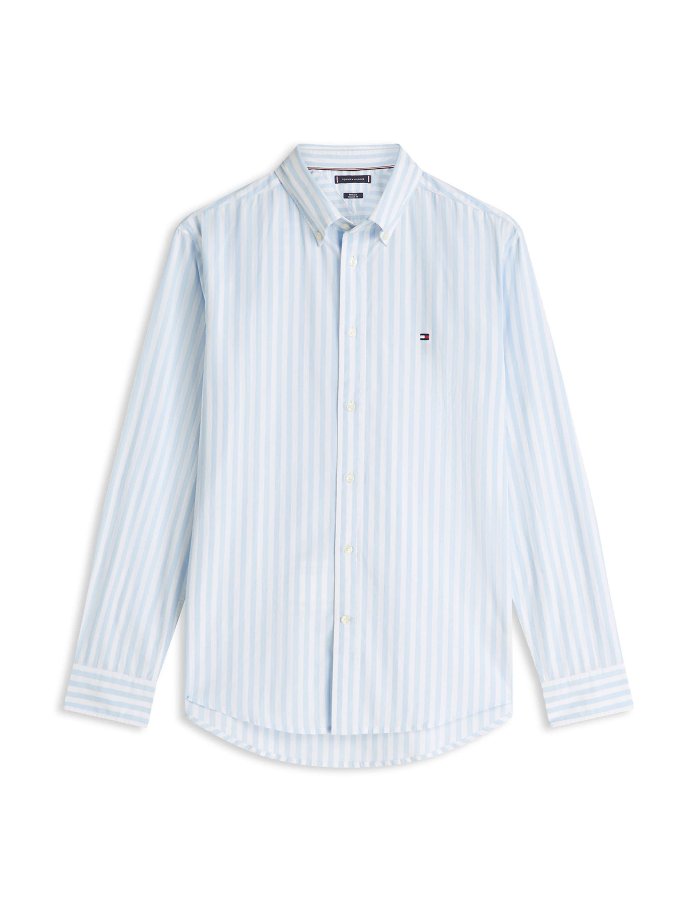 TOMMY HILFIGER Рубашка на пуговицах 'FLEX' Regular fit в светло-голубом цвете
TOMMY HILFIGER Рубашка на пуговицах 'FLEX' Regular fit в светло-голубом цвете