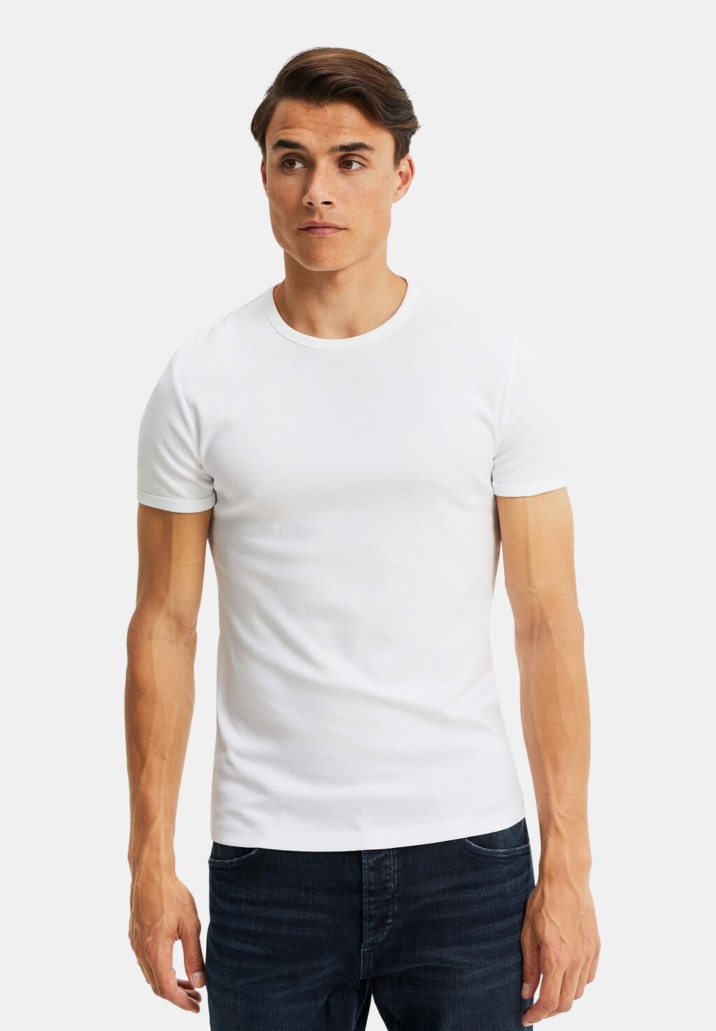 Базовая футболка WE Fashion, белая, Белый, Базовая футболка WE Fashion, белая
Базовая футболка WE Fashion, белая, Белый, Базовая футболка WE Fashion, белая