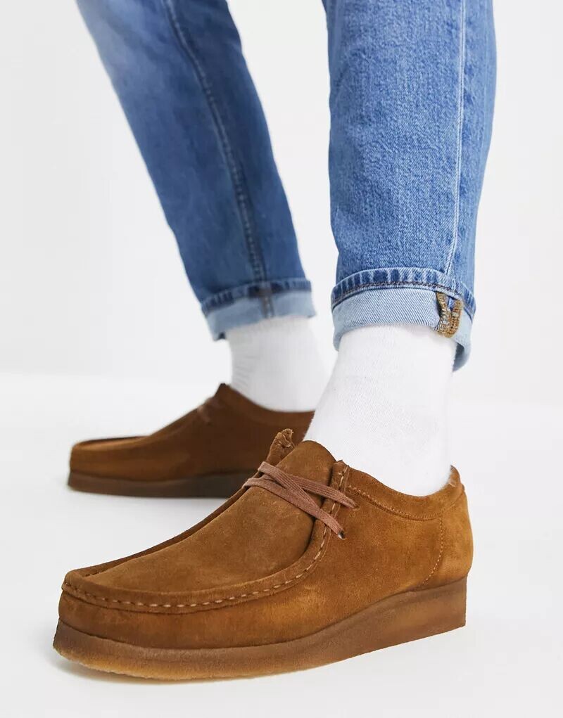 Коричневые замшевые туфли Clarks Originals Wallabee, Коричневый, Коричневые замшевые туфли Clarks Originals Wallabee
Коричневые замшевые туфли Clarks Originals Wallabee, Коричневый, Коричневые замшевые туфли Clarks Originals Wallabee