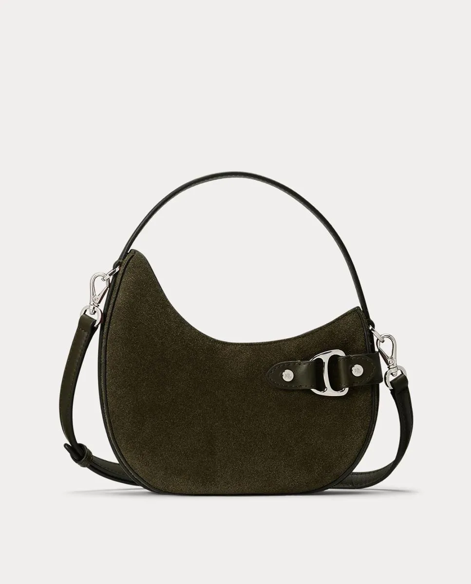 Маленькая кожаная сумка-саквояж Tasha Lauren Ralph Lauren, темно-зеленый
Маленькая кожаная сумка-саквояж Tasha Lauren Ralph Lauren, темно-зеленый