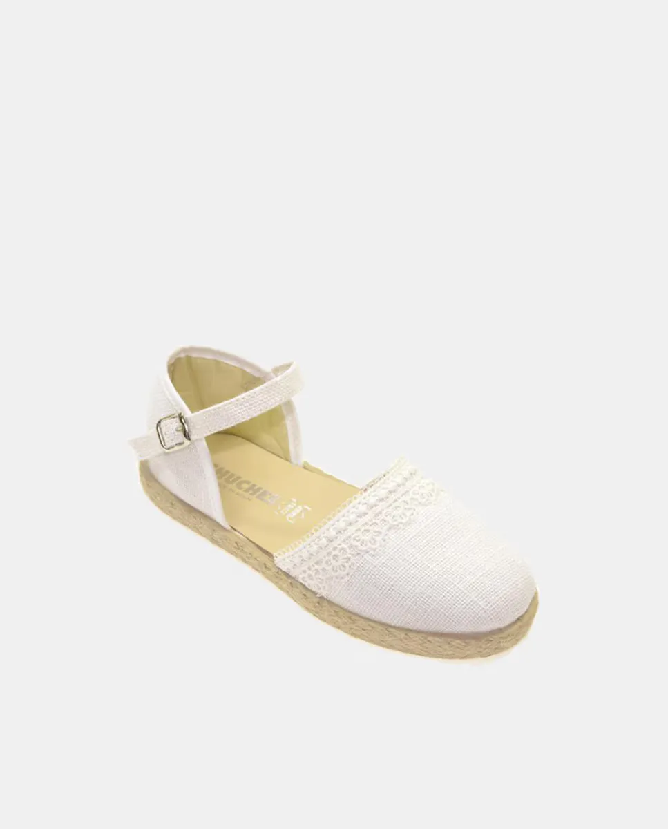 Девичьи джутовая эспадрильи Chuches, белый
Девичьи джутовая эспадрильи Chuches, белый