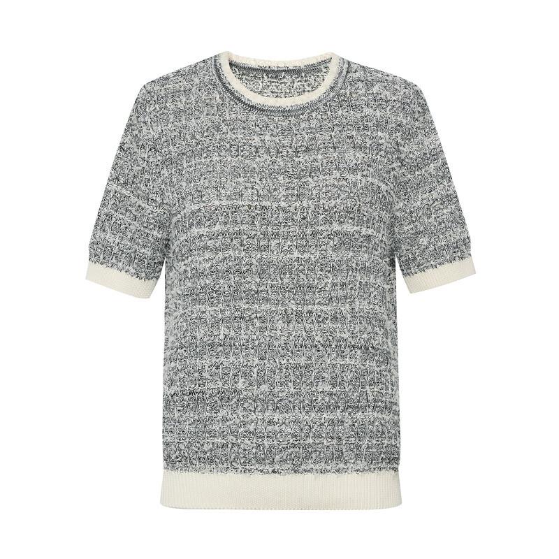 Женский свитер Deep Breath из цветной пряжи с короткими рукавами, сакура
Женский свитер Deep Breath из цветной пряжи с короткими рукавами, сакура