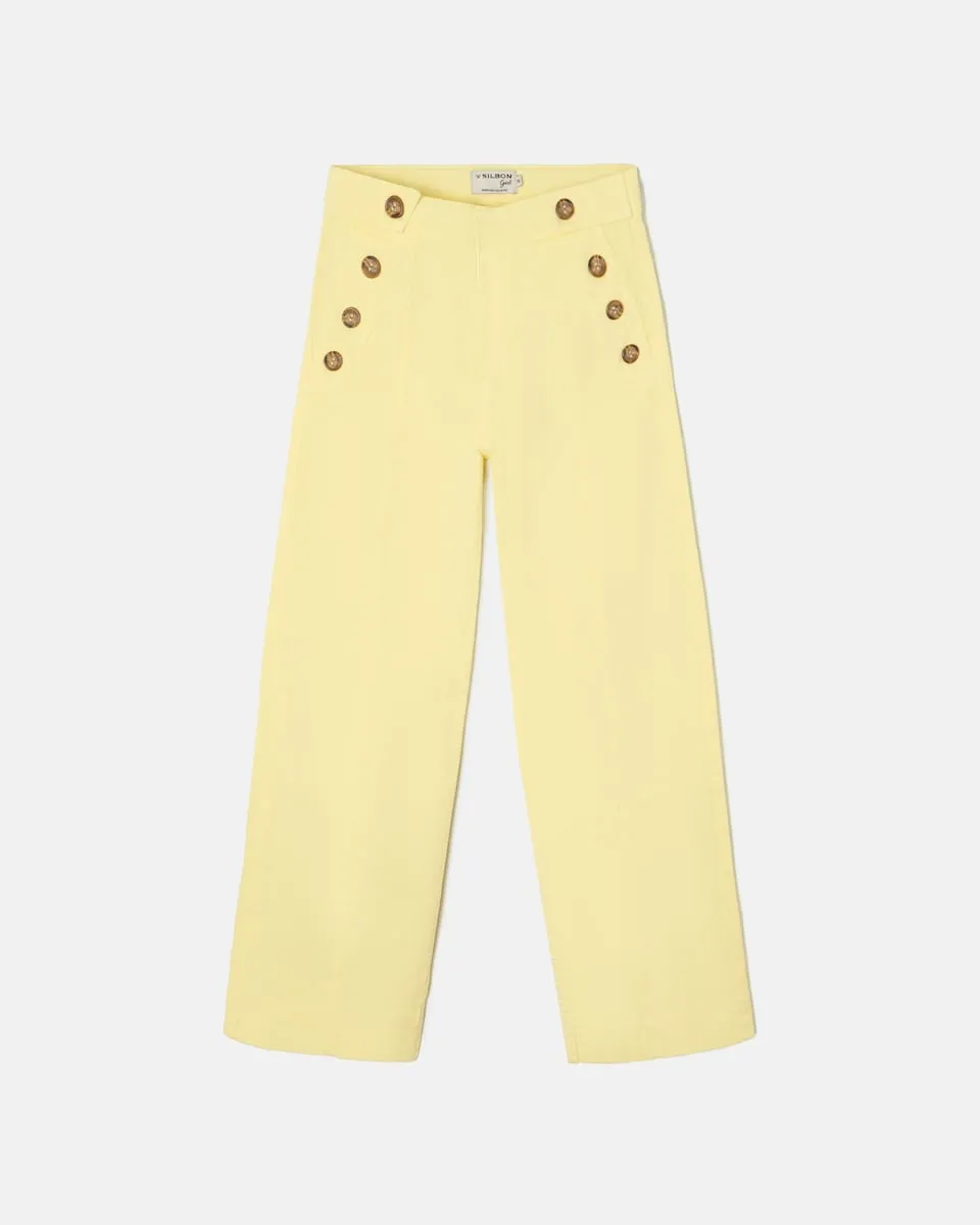 Желкие детские брюки морячка Silbon, желтый/черный
Желкие детские брюки морячка Silbon, желтый/черный