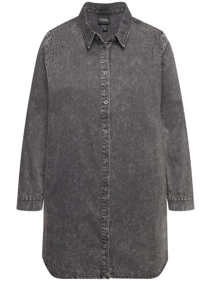 Блуза Ulla Popken Longtunika, цвет dunkelgrau denim
Блуза Ulla Popken Longtunika, цвет dunkelgrau denim