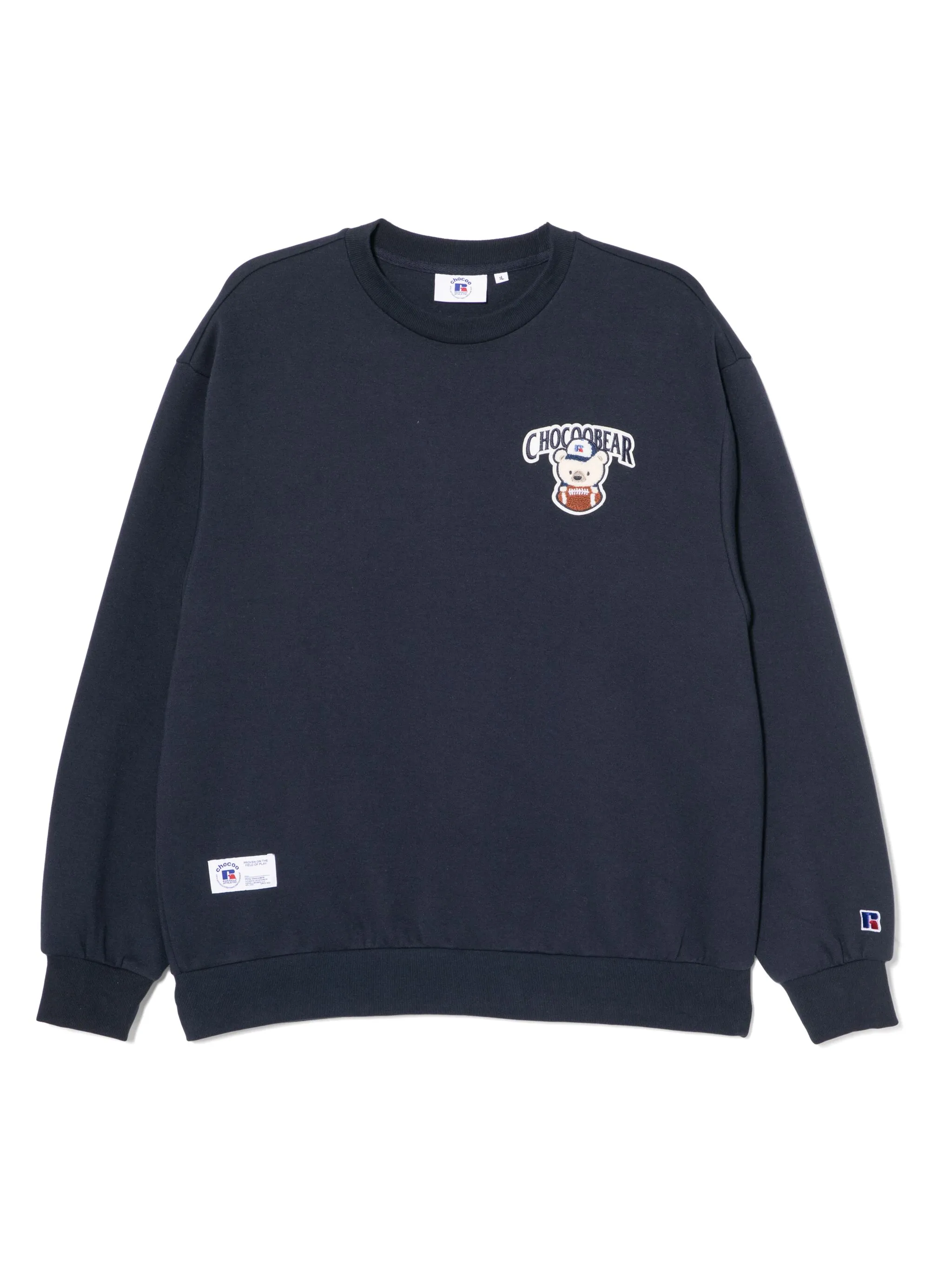 Толстовка с вышитым логотипом Chocoolate, синий
Толстовка с вышитым логотипом Chocoolate, синий